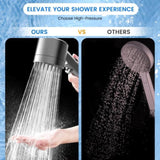 Filtered Shower Head with Handheld, Waterfall Showerhead High Pressure Water Flow Multiple Spray 24294087