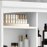Bathroom Storage Cabinet with Tilt-Out Hamper, 70.9'' Tall Free Standing Organizer with Drawers & N725P278420K