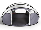 4 Person Pop Up Tent for Camping, Waterproof Instant Family Tent with Front Awning, Automatic Tent 60135148