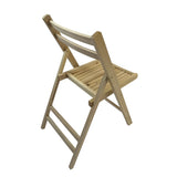 Furniture Slatted Wood Folding Special Event Chair - Wood, Set of 4, FOLDING CHAIR, FOLDABLE STYLE W49542179