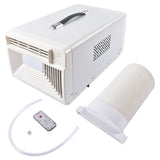 110V AC Electric Portable Air Conditioner 650W Cooling Mini Outdoor Camping Tent RV AC Kit White 92742285
