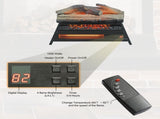 23 inch Electric Fireplace 3D Log set insert, Infrared Fireplace Heater for Indoor W1769P203960