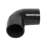 2.5" Universal Aluminum Intercooler Pipe Kit Black Hose Clamp 61694795