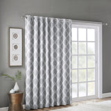 Printed Ikat Blackout Patio Curtain B03599825