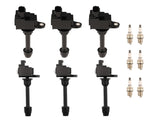 Ignition Coils & Spark Plugs fit for Infiniti I30 Maxima 3.0L V6 00-01 UF332 79146397