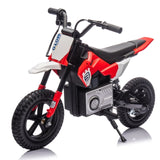 24V Kids Ride On Electric Toy Motocross Motorcycle,200W High Speed Hub Motor,Rear wheel shock W1578P225050