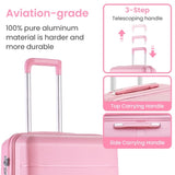 Luggage Sets 4 Piece PP Lightweight & Durable Expandable suitcase W2098126457