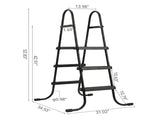 3-Step 42in Iron Pool Ladder 05896034