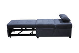 Folding Ottoman Sofa Bed Dark Gray W2297P216458