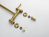 Wall mounted Filler Faucet, Modern Brass Filler Two-Attachment Wall Mount Folding Kitchen 70808368
