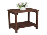Rectangular Wood Side Table Light Brown 64934750