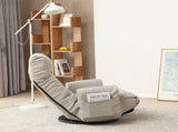 Adjustable head and waist, game chair, lounge chair in the living room, 360 degree rotatable sofa W24434951