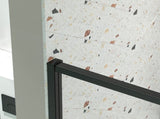 38-42" W x 71" H Piovt Swing Glass Shower Door,Pivot Frame Sliding Shower Door with 1/4" Clear W2122P198985
