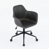 Mid-Century Modern Office Chair,Rolling Swivel Height Adjustable Ergonomic Chair with W1143P173516