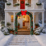 Christmas Artificial Tree Archway Decoration, Realistic PVC Holiday Tree Arch Frame for Outdoor 77879169