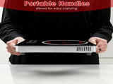 3500W Electric Single Burner Cooktop 110V - Rapid Heating Hot Plate with 4 Preset Modes 11568545
