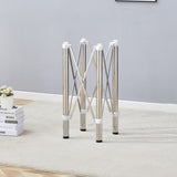 Only Table Leg.Simple Silver Stainless Steel Folding Table Frame - Multifunctional, W1512P359323