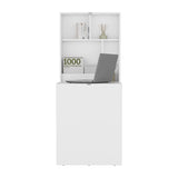 Kaplar 33" Wide x 23" Deep folding Table with Four Shelves, Table, Retractable Table, B070P254775