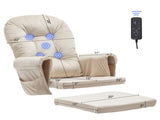 Massage Glider Rocker Replacement Cushions with Storage Pocket, 5PCS, Soft Velvet Thickened, 55672170
