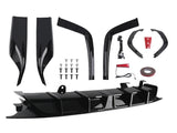 Rear Bumper DiffuserCorner Apron Spats fit for Honda Accord 10th Gen 18-20 Yofer V2 69414188