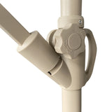 without Plastic base -10ft Offset Patio - Offset Hanging Cantilever Patio Outdoor Market W2911P277286