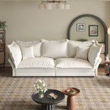 90.55" Modern Comfy Upholstered Sofa Cloud Couch, Deep Seat Couches with Multiple Large Soft W1885P234640