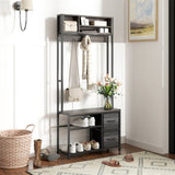 Hall Tree/Shoe Cabinet/Shoe Storage Cabinet 03084877
