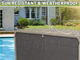 260 Gallon Plastic Deck Box, Large Patio Storage Box with Lock, Wheels & Waterproof Lid for Outdoor W1859P325841