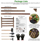 Multi-tier Wooden Plant Stand 11 Potted Flower Display Shelf Rack Vase Holder for Patio Balcony 57384920