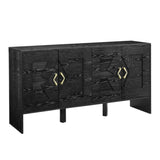 60" Mid Century Modern Sideboard Buffet Cabinet with Storage, TV Media Console, Storage Cabinet with W1801P290306
