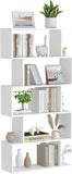 Five layer simple household white bookshelf W2139P288172