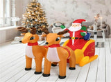 7.5 Feet Christmas Decoration Waterproof Outdoor Inflatable Santa 62345564