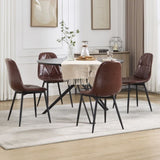 Dining Chairs Set of 2, Upholstered Faux Leather Dining Room Chairs, Modern Kitchen Chairs with W3112P254918