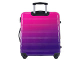 Hardshell Luggage Sets 3 Piece Gradient Color Expandable Suitcase with Spinner Wheels and TSA Lock 54223471