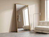 21"x64" Rectangle Full Length Dressing Mirror Floor Standing Mirror Wall Mounted with Deep 38717808