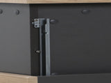 48'' Floating Bathroom Vanity Sink Combo, Modern Wall-Mounted Striped Bathroom Storage Cabinet W1573P265201