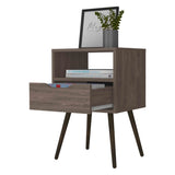 Allie Nightstand, Superior Top, Open Shelf, One Drawer B128P148650