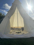 SAM&HAIBEI Bell 4 Season 9.85ft Glamping, Hot,Ideal for Family Camping, Hiking,Canvas W2967P228866