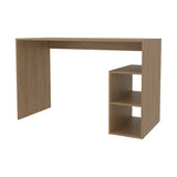 ZNTS Natural Oak Computer Desk with Open Storage and Open Shelf B062P290242