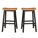 Wood 29" SADDLE STOOL 56484.00WLT