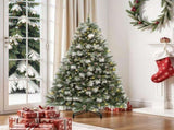 6ft Prelit Artificial Tree with 946 Branch Tips & 250 Lights, Pre-Decorated Scotch Pine 92295347
