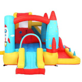 ZNTS 420D 840D Oxford cloth jump surface rocket with fan inflatable castle n001 85759430