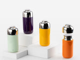 Fashion Titanium-Coated Tea Tumbler with Infuser, thermos cup 370ml orange 48746893