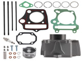 Cylinder Piston Gasket Kit 0453430 fit for 2007-2016 Polaris Outlaw 90 Sportsman 90 09653410