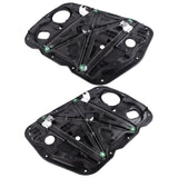2pcs Front Window Regulators Left & Right Side w/o Motor Fit for Hyundai Sonata 2.0L 2016-2019 10984593