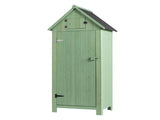 Fir wood Arrow Shed with Single Door Wooden Garden Shed Wooden Lockers 31904383