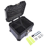 45L Balck Waterproof Motorcycle Luggage Tail Box, Trunk Storage, Scooter Top Case 91279920