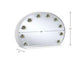 Alma White Finish Accent Mirror B2726P445768