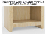 8-Tier Arched Dome Display Rack Particleboard Melamine-Faced Bookshelf 15.75*11.81*70in Oak 13117068