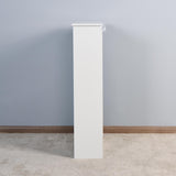 Wooden Shoe Cabinet for Entryway, White Shoe Storage Cabinet with 3 Flip Doors 20.94x9.45x43.11 inch 55963854